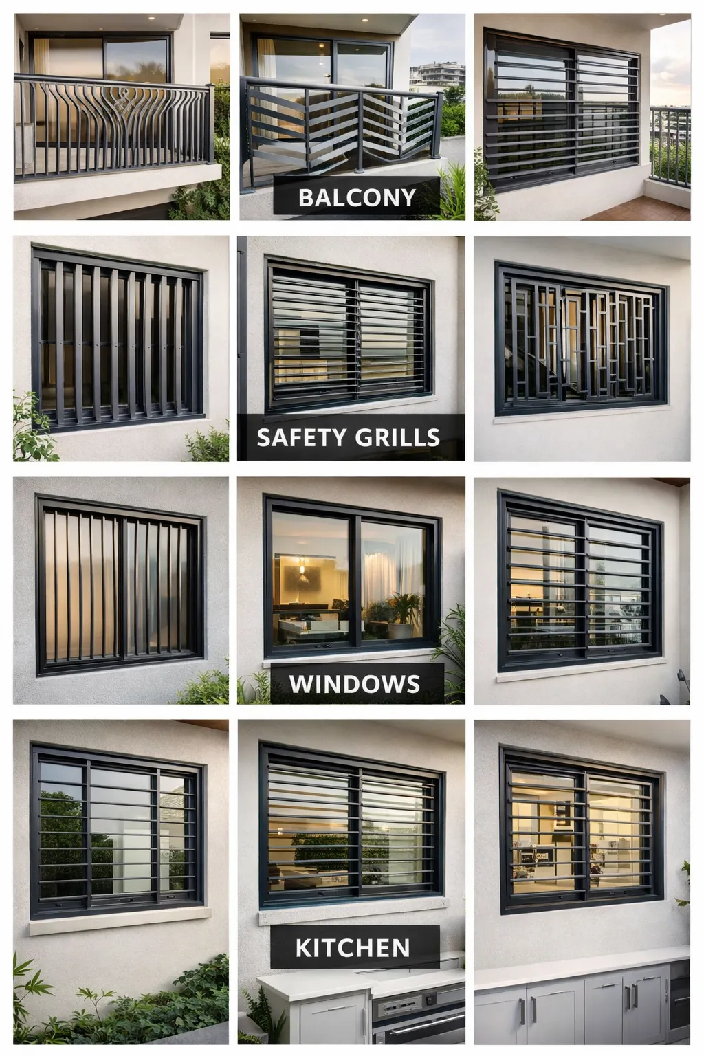 Window Safety Grill Design